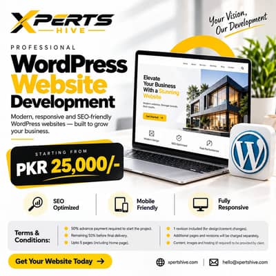 Web Developer , Website Design , WordPress Expert , SEO Expert