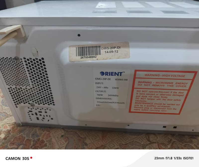 Orient Oven 3