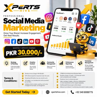 Social Media Marketing Services , Web Development , Shopify Store