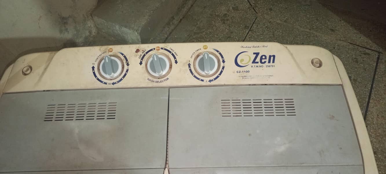 washing machine double 0