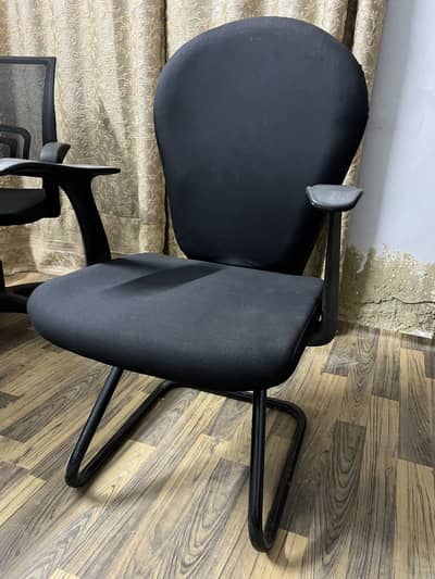 Office Table Three Chairs