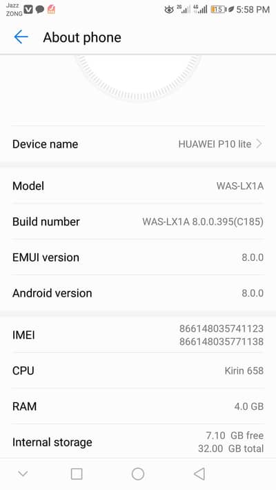 Huawei P10 Lite