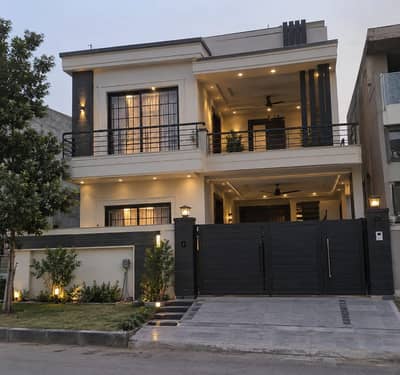 10 Marla brand new luxury Sami furnished house for sale in bahira town lahore