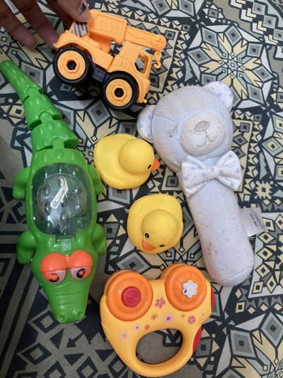 Toys are new and in excellent condition