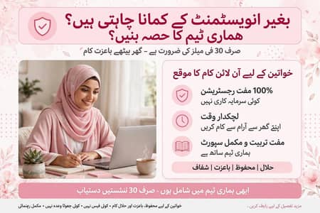 female team is hiring part time work available without investment e