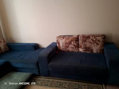 L-shaped sofa