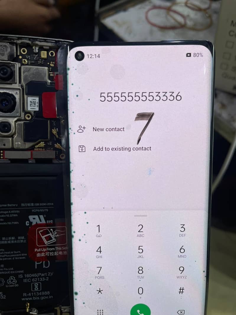 One plus 8 original panel dotted 3