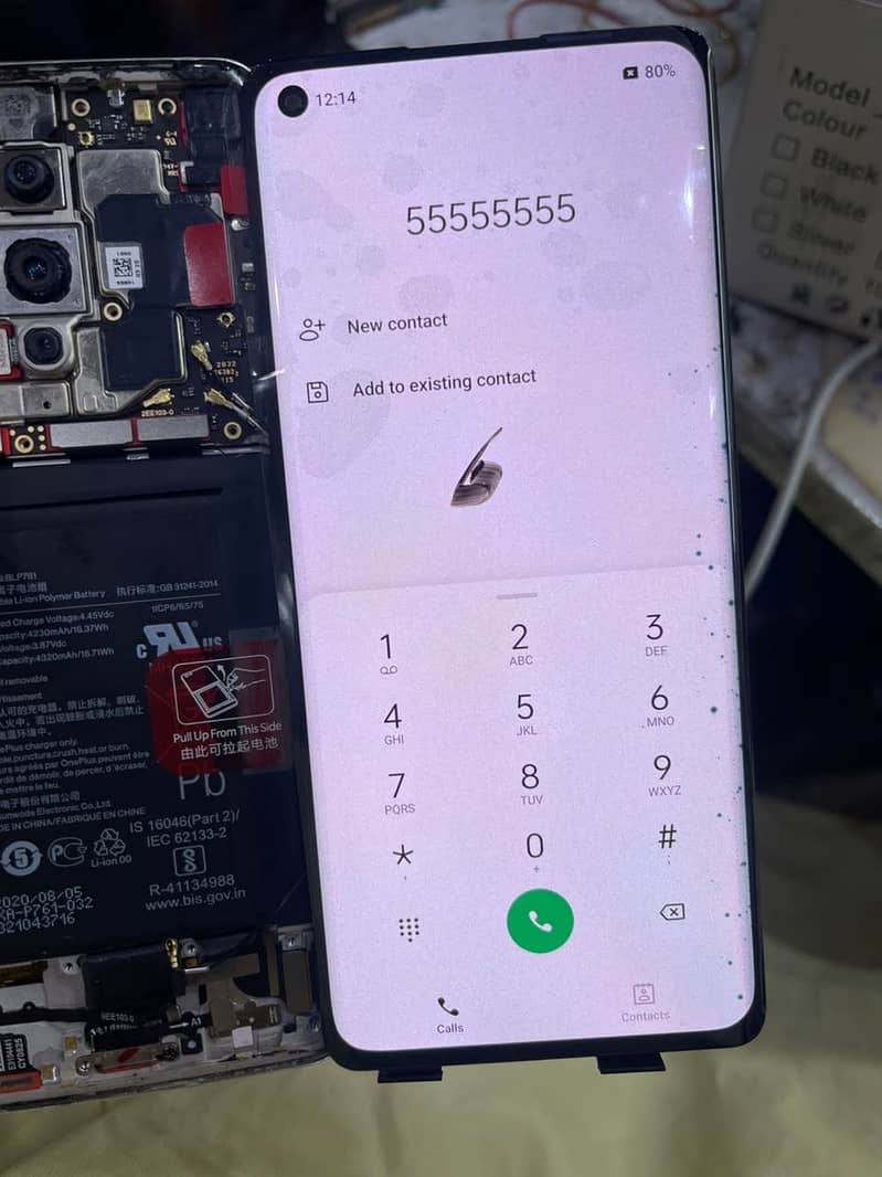 One plus 8 original panel dotted 4