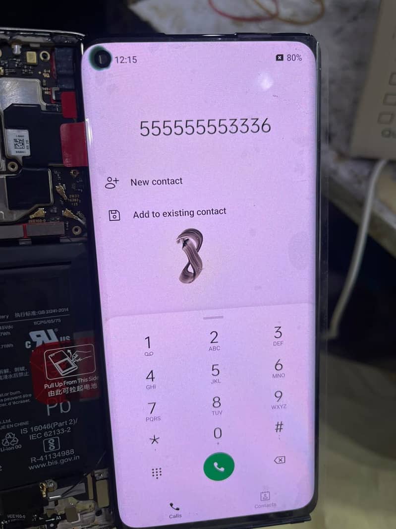 One plus 8 original panel dotted 5