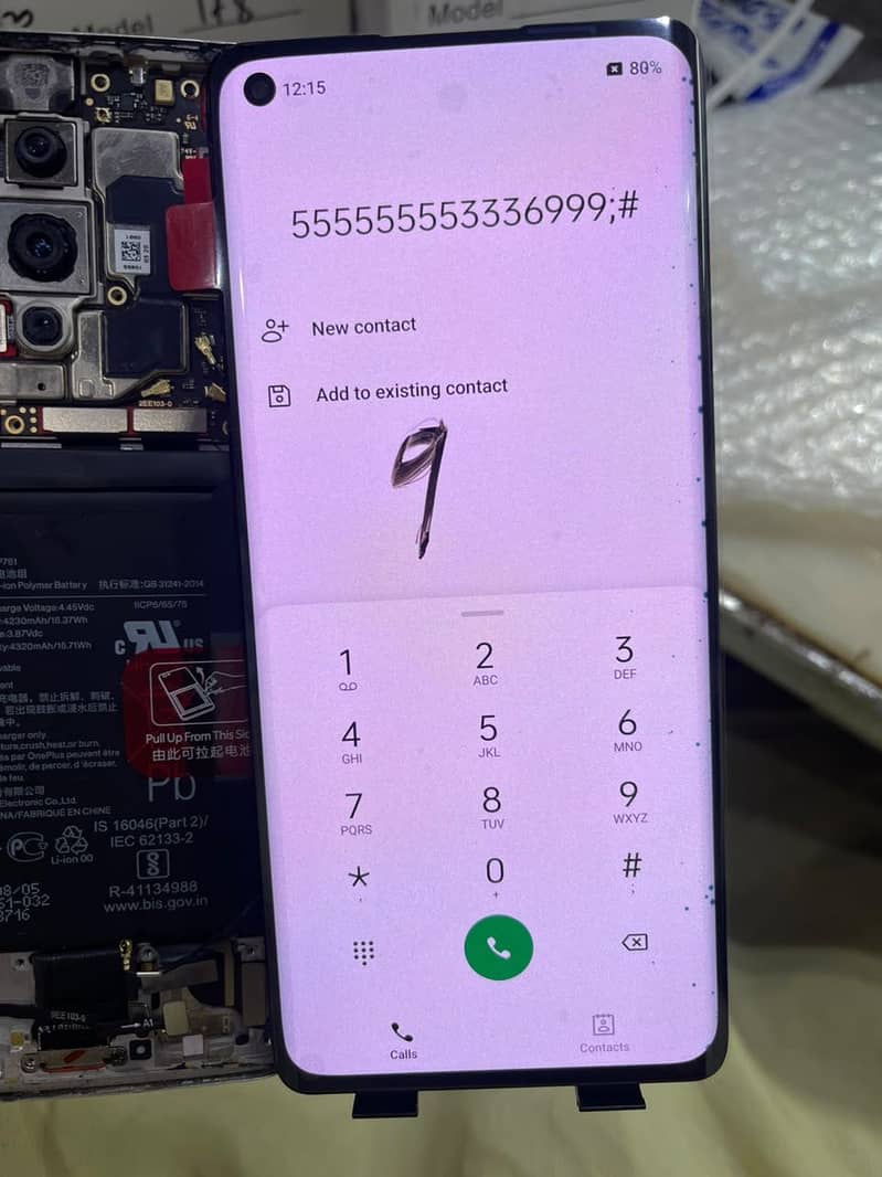 One plus 8 original panel dotted 6