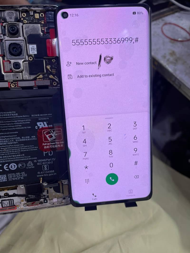 One plus 8 original panel dotted 8