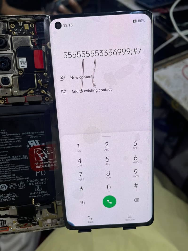 One plus 8 original panel dotted 9