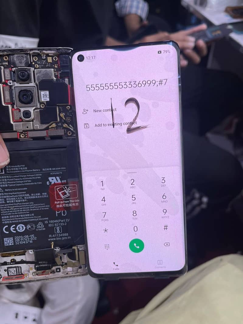 One plus 8 original panel dotted 11