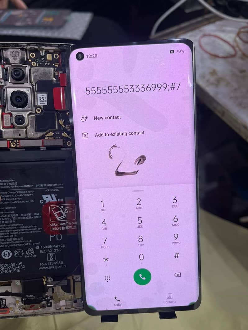 One plus 8 original panel dotted 16