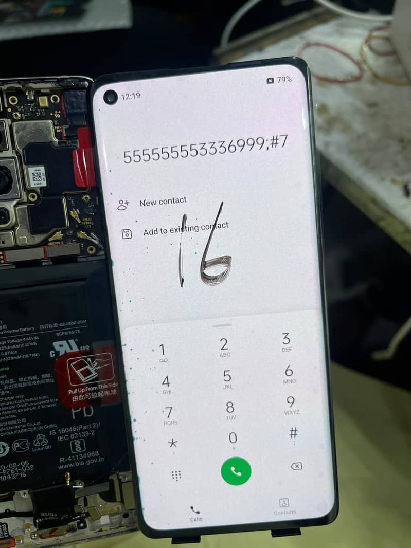 One plus 8 original panel dotted 17