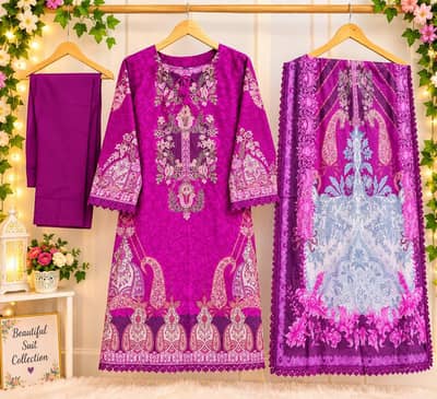 3 piece Stitched Dress For Sell in just 5000