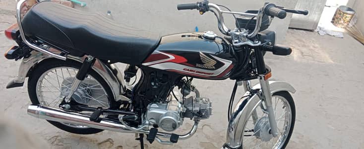 honda cd 70 cc black color