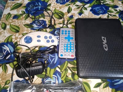 DVD Player with Gaming Controller and Remote