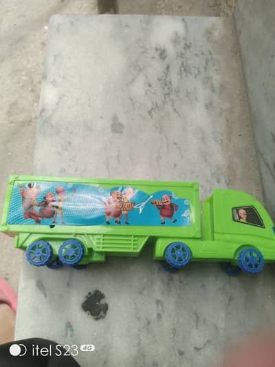 plastic toy truck