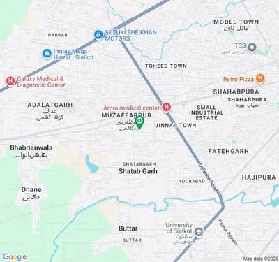 7.5 Marla Plot Is Available For Sale In Shatab Sialkot Gharah