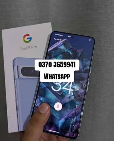 Google Pixel 8 pro Pta Approved 12/256gb