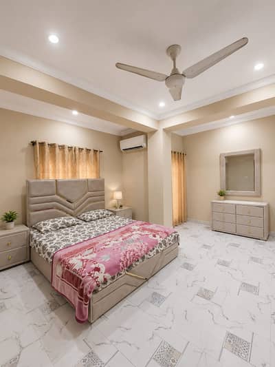 One bedroom apartment fully luxury furnished available for rent location E-11 2 markaz