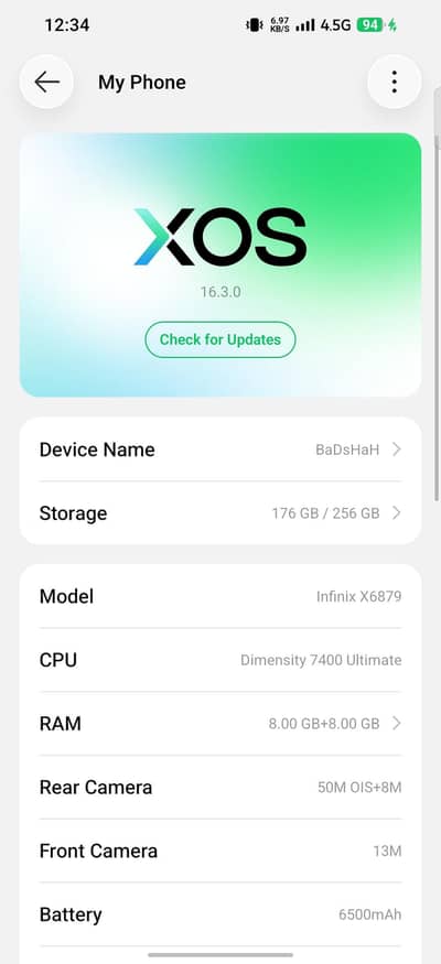 Infinix Other Model
