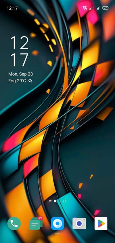 OPPO F7 box availabl  no open repair originl panel & data cable200% ok