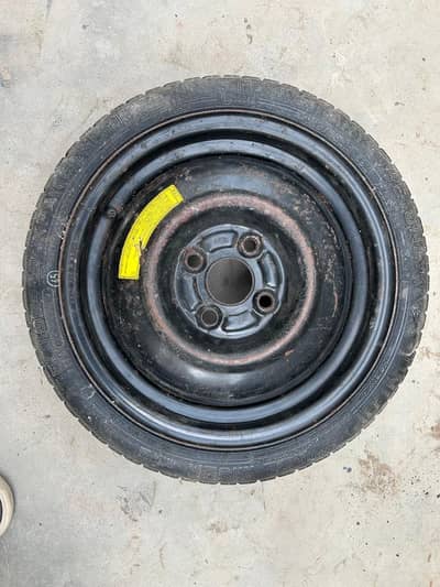 T115/70D14 88M Spare Tyre + Steel Rim | Indonesia Made | Tubeless
