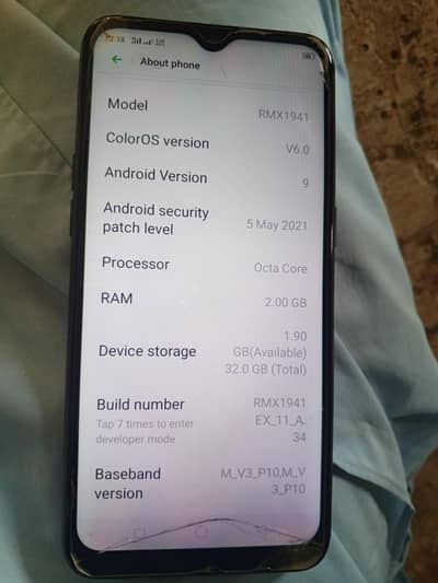 Realme C2 2sim Pta 2/32