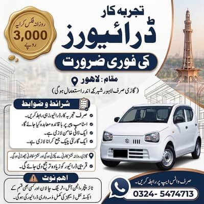 Driver Required for Alto & Cultus (New Shape)
