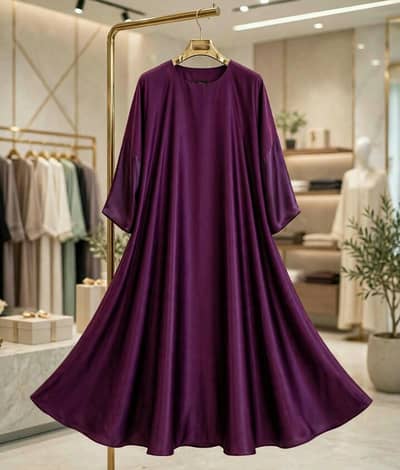 Abaya and purse