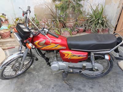 Honda CG125 Karachi Number 2021