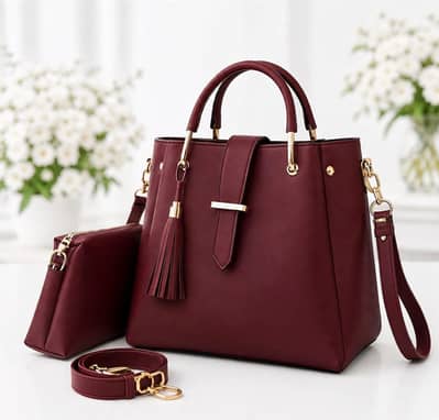 PREMIUM QUALITY WITH GOLDEN HARDWARE & TASSEL!*