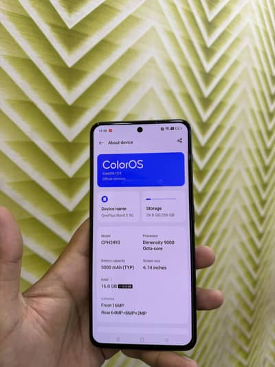 One Plus Nord 3 5G 16Gb Ram 256Gb Storage