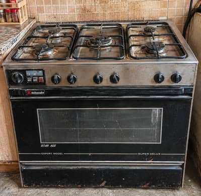 Ambassador Star Age Super Delux Cooking Range – Vintage Stove/Oven