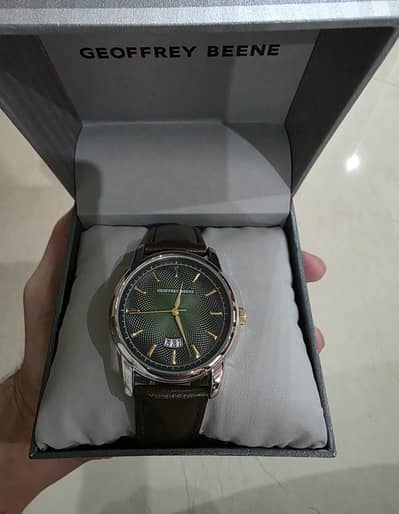Geoffrey Beene Mens Watch - Genuine - 42mm - Classic