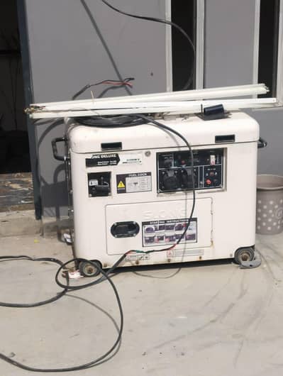 Generator low use 10kvs p SLONG DELUXE SL12000W-SE 8.5KW Silent Petrol