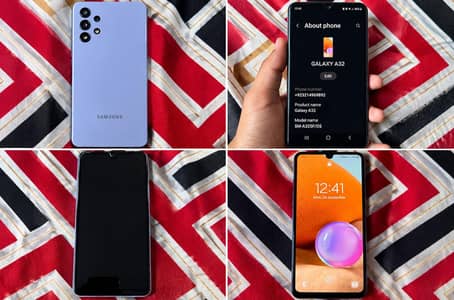 Samsung Galaxy A32 (9/10 Condition) "Official PTA Approved" with box•