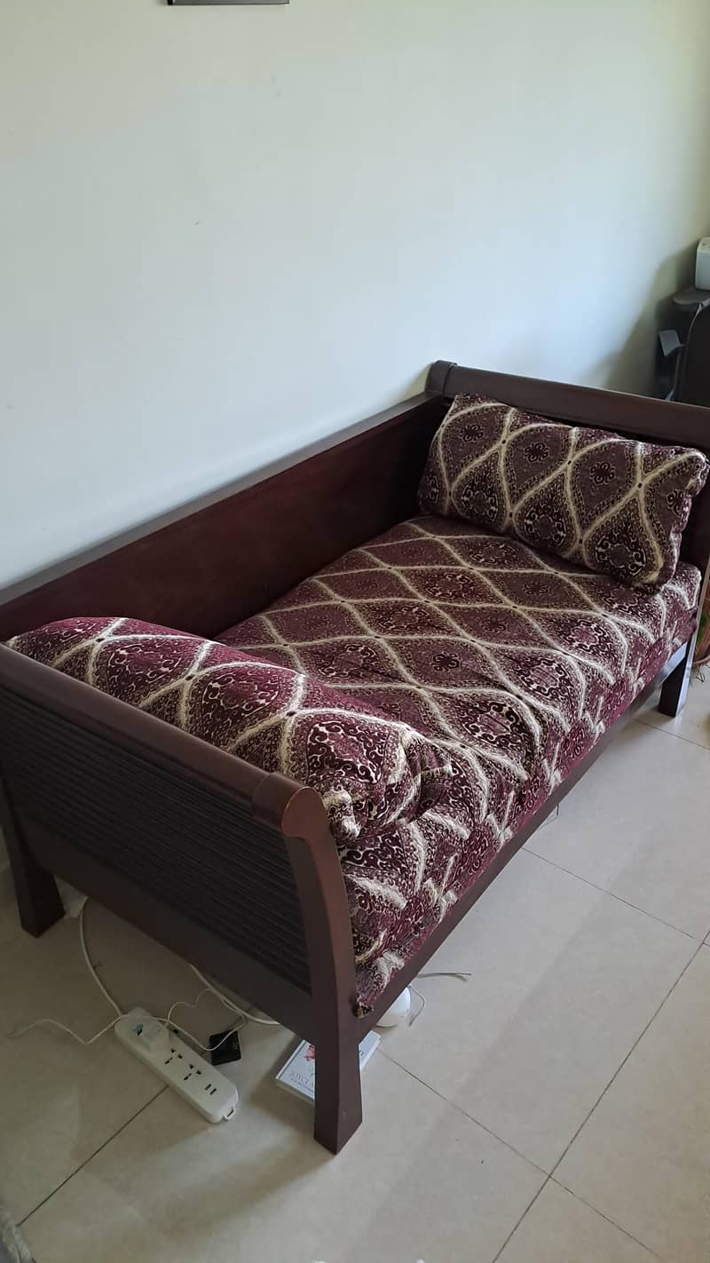 Solid Wood Sofa 0