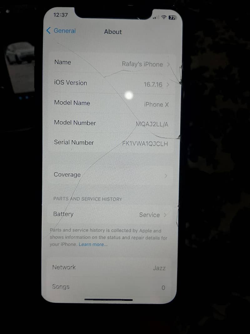 Apple iPhone X 5