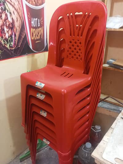 brand new plastic chairs