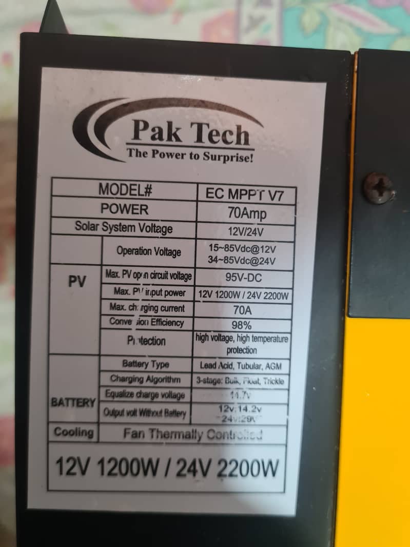 MPPT Solar charge controller 1