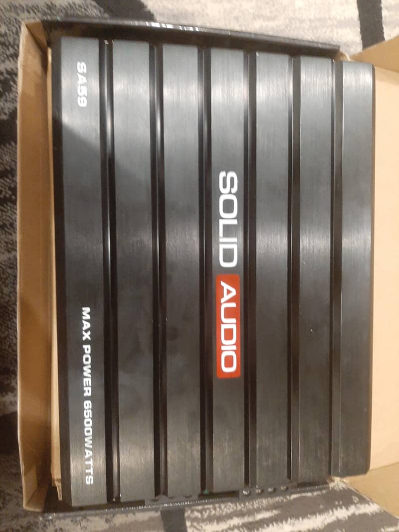 Solid Audio Amplifier 0