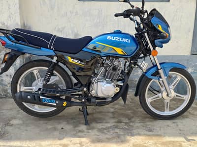 Suzuki GD 110s Blue