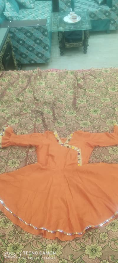 Bridal mehndi lehenga bilkul new