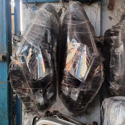 Toyota Vitz Spider Shape Headlight – Original Japanese Headlight
