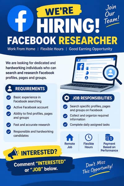 facebook online job