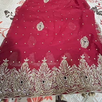 Bridal dress for Barat