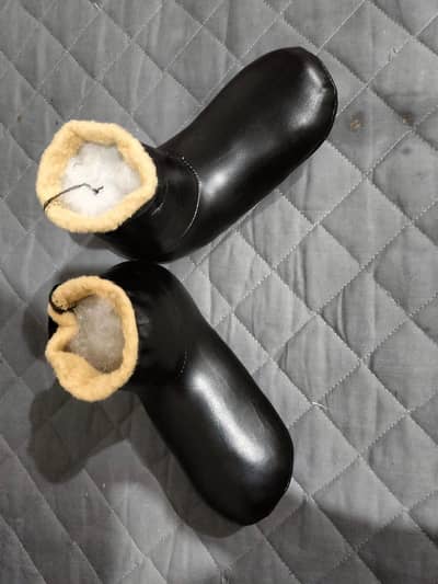 (Waterproof Leather Socks